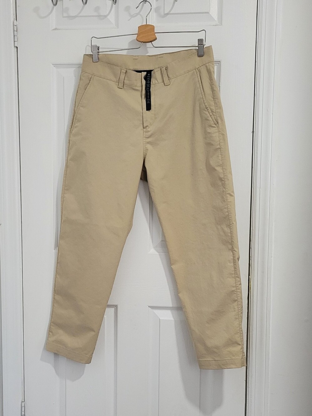 Lululemo Relaxed Tapered Beige Men’s Chino Pants – Classic Casual Trousers